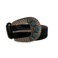 Orciani - Cintura “Blade” in cuoio colore nero