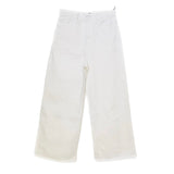 7 For All Mankind - Jeans a zampa a vita alta colore bianco